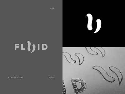 Fluid logotype. animation bubble design fluid graphic liquid logo logotype