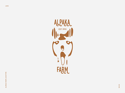 Alpaka Farm Logotype (No. 03) alpaka design designer farm graphic logo logotype logotype design