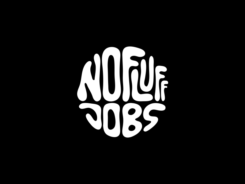 No Fluff Jobs Logotype v.2 animation branding creative design graphic logo motion vector