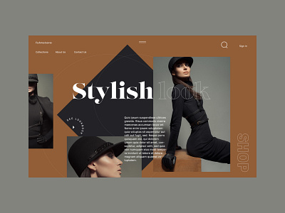 Fshnstore. branding creative design graphic site typography ui ux website