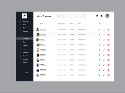 Logistics Desktop Programm Design design ui ux vector