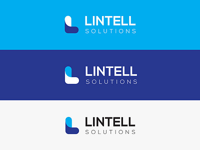 Lintell Solutions Branding baseline blue brand identity branding l l monogram styleguide typography