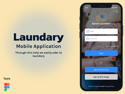 Mobile Laundary Application app design laundry app ui typography ui ui ux ui design ux