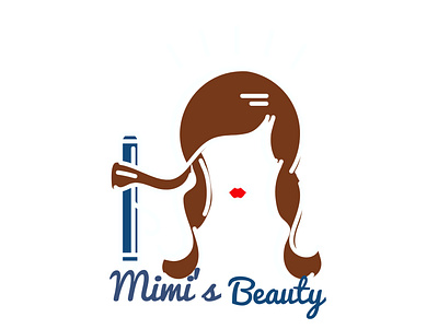 Mimi's Beauty branding graphic design logo