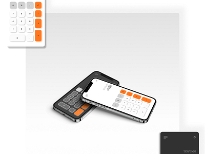 Calculator #DailyUI#004 004 calculator dailyui design mobile mobileapp mobiledesign ui userinterface ux