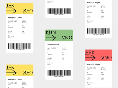 Boarding pass