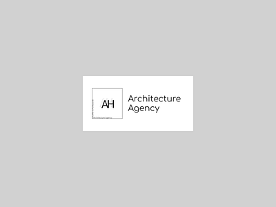 Logo Design 052 agency app architecture architecture agency branding challenge clean daily dailyui dailyui052 dailyuichallenge design ill illustration logo logo design simple ui