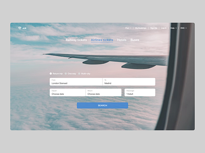 Flight Search 068 airlines app booking branding challenge daily dailyui dailyui068 dailyuichallenge design flight flight booking flight search pkane search searching ticket tickets ui