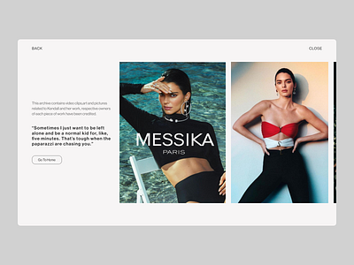 Image Slider 072 app archive branding challenge daily dailyui dailyui072 dailyuichallenge design gallery image image gallery image slider images kendall jenner portfolio slider ui web