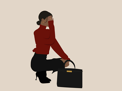 fashionable vector illustration