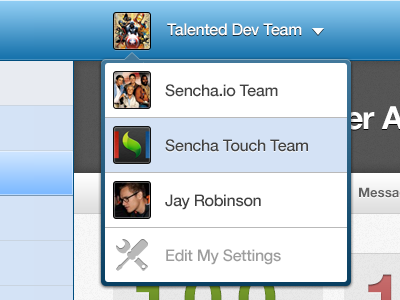 Sencha.io Shot