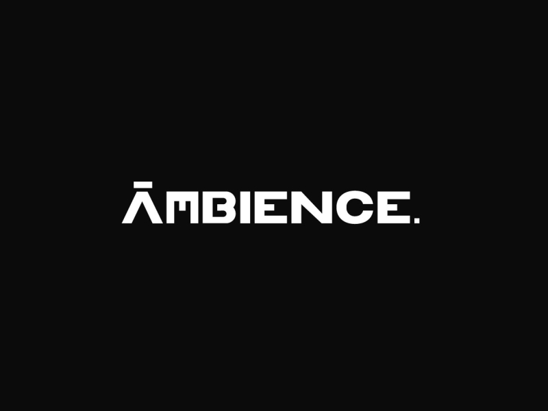 Ambience Streetwear - Type Logo by Andre Forbeck on Dribbble