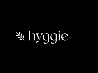 Hyggie Clothing apparel brand identity clothing clothing brand identity logo mark logo type luxury luxury clothing minimal clothing minimalist brand tshirt type logo visual identity