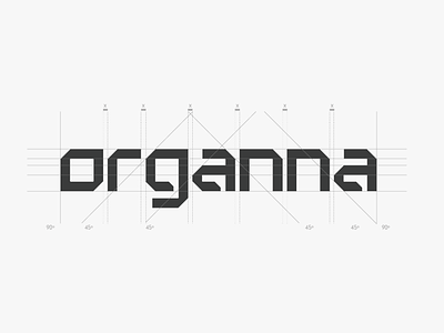 Organna Architecture architect architecture arquitetura building construction design engeeniring house interior design logo logo mark logo type mark minamalist minimal minimal design minimal logo type logo typography visual identity