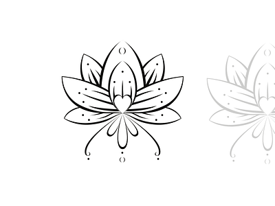 Lotus design. girl tatoo illustration tatoo tattoo designs