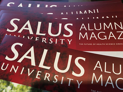 Salus University Alumni Magazine alumni heidelberg magazine print university