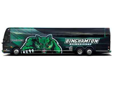 Binghampton University - Fleet Graphics fleet graphics wrap