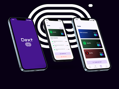 Dext app design ui ux