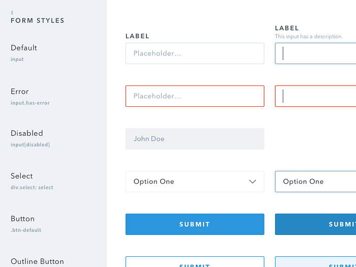 Form Styles by Daniel Price on Dribbble