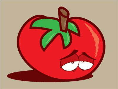 Sad Tomater illustrator sad tomato