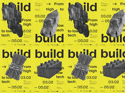 build posters architecture branding event poster