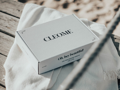 cleome bikini branding packaging swimwear