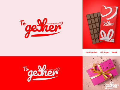 To GetHer branding design gift graphic design illustration logo love motion graphics simple ui ux vector