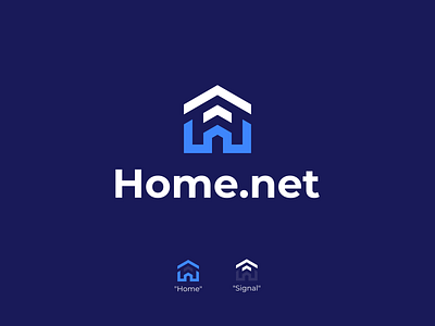 Home.net Logo Design branding design graphic design illustration logo simple