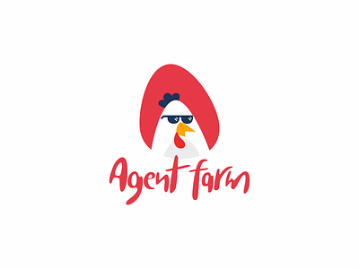 Agentfarm Logo Design branding design farm farming graphic design illustration logo motion graphics simple village villager