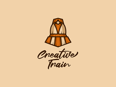 Creative Train Logo Design