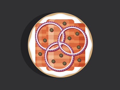 29. McB Bagel - Belle's Bagels bagel design food food icon icon icon design illustration logo los angeles lox vector vector illustration