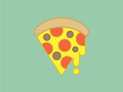 05. Pepperoni Pizza - Casa Bianca food icon icon design la food pepperoni pizza pizza vector vector illustration