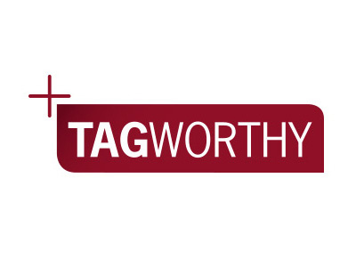 Tagworthy Dribbble facebook tagging logo tagged