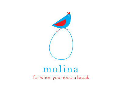 Molina Dribbble childcare logo