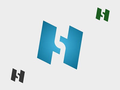 Letter H Logo brand branding design ettermark letter h letter s logo symbol typography vector wordmark
