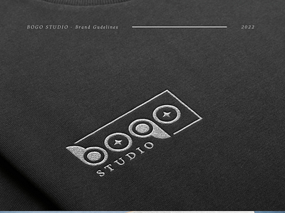 Bogo Studio - Modern Wordmark Logos argrafis branding design graphic design logo modern simple studiologo typography wordmark