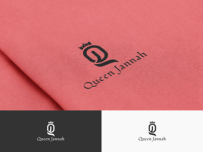 Queen Jannah - Letter QJ Logo