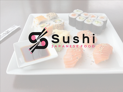 Sushi Logo arg argrafis branding cheaf fish food japan letter s logo restaurant seafood simple steak sushi typography vector