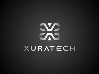 XURATECH Logo argrafis brand branding design logo modern professional simple technology typography uniqe vector