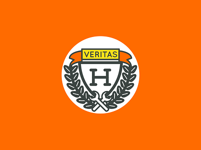 honesty card emblem empathic grey honesty orange pictogram shield yellow