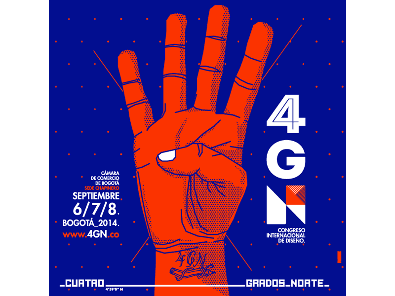Poster 4GN - Hand