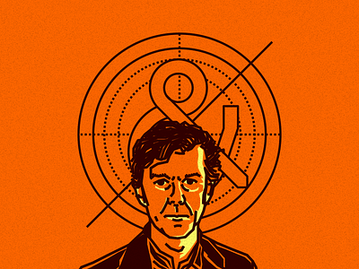 Stefan Sagmeister brown designer drawing graphic hero illustration lines noblanco orange stefan sagmeister