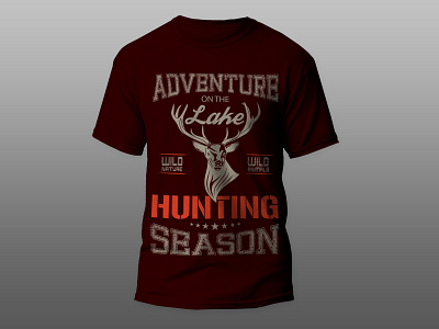 Hunting T-shirt design awesome good hunting t shirt design nice typography vector