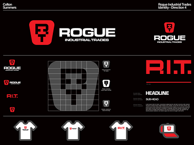 Rogue Industrial Trades Identity - Direction 4