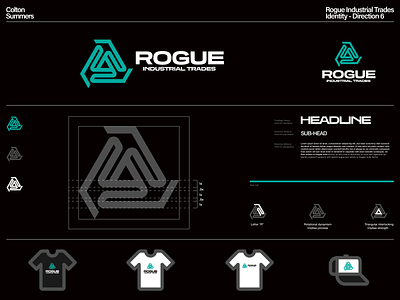 Rogue Industrial Trades Identity - Direction 6