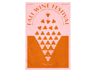 Fall Wine Festival Poster