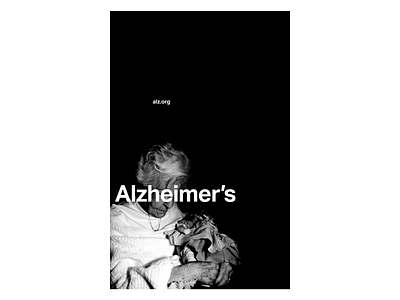 Alzheimer's Awareness Month advocacy alzheimer alzheimers international style modernism modernist photography poster poster design swiss