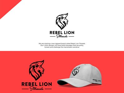 Lion Head Logo 3d app branding design graphic design illustration lion head lion head logo lion logo lion mascot logo logo logo design ui ux vector