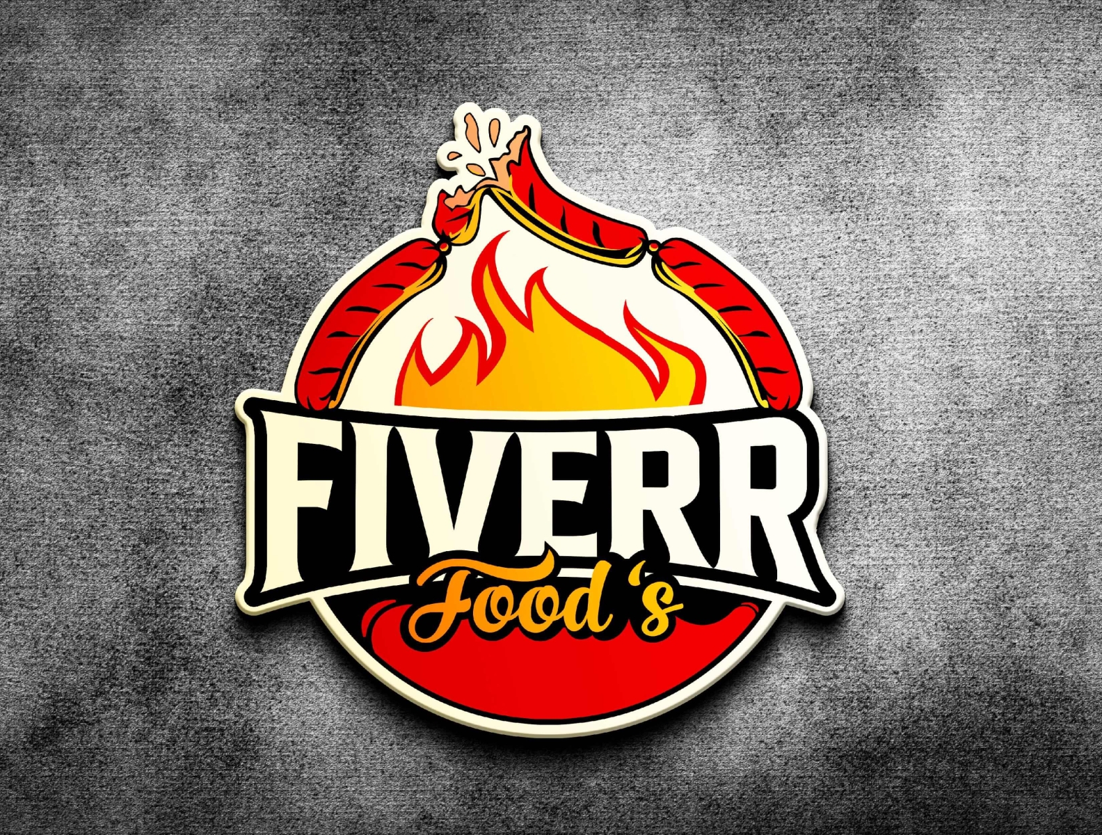 Fiverr Food Logo Designs, Themes, Templates And Downloadable Graphic ...