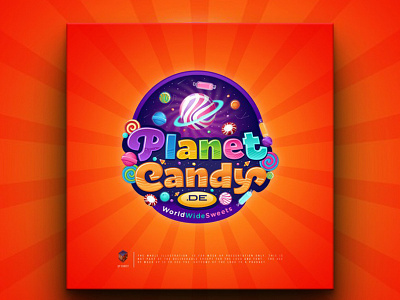 Candy Logo branding candy logo design food logo graphic design illustration logo sweet logo vector